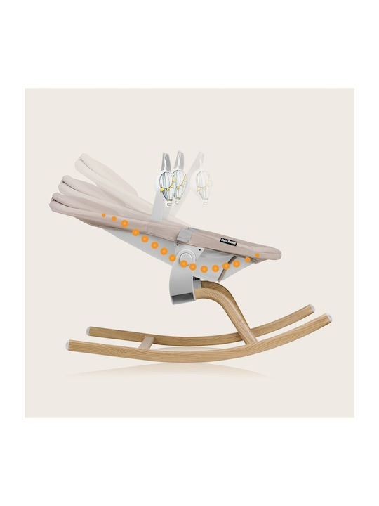 Lionelo Handbuch Baby Relax Dalia Rocker Beige Sand für Kind bis 9kg