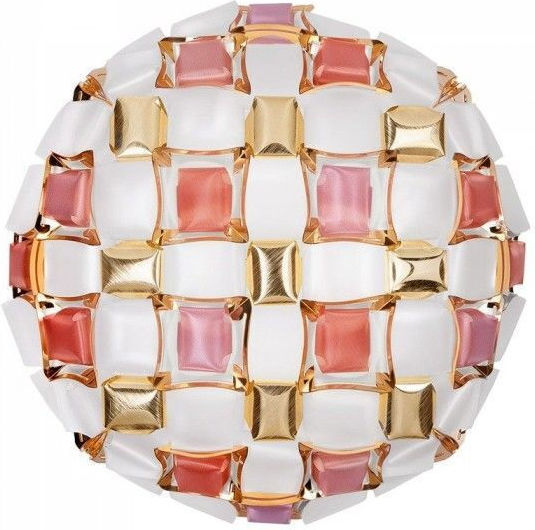 Slamp Mida Deckenleuchten Montieren Rosa mit Lampenbirnensockel E27
