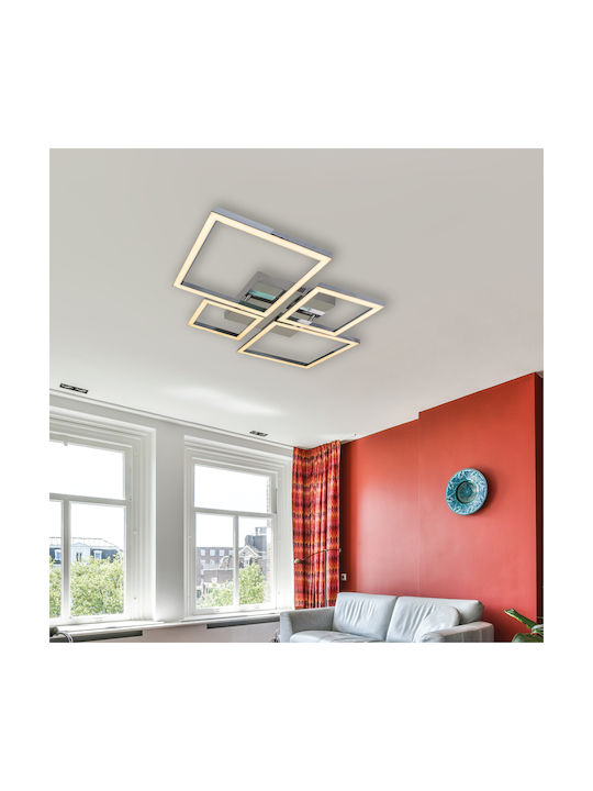 Inlight 3cct Plafonieră de Tavan 24buc Aurie cu LED Integrat