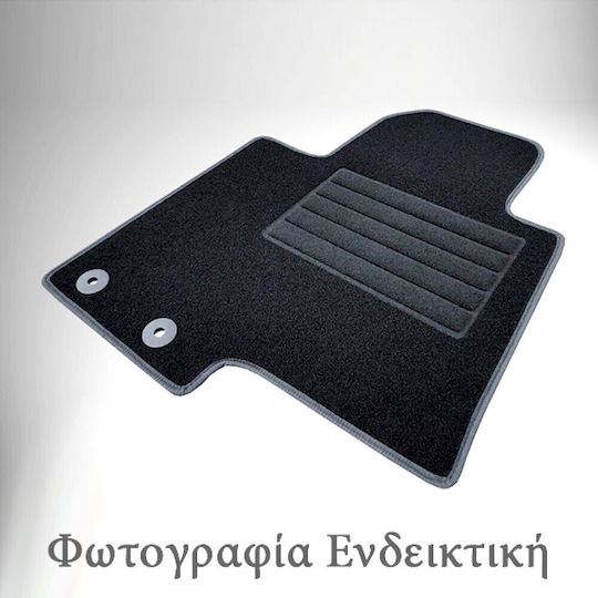 Cik Set of Front and Rear Mats 4pcs for Mini Countryman 2017+ Black