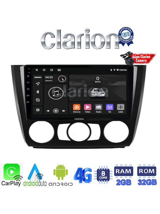 Car Audio System for BMW Series 1 / E81 / E82 / E87 2004-2013 (Bluetooth/USB/WiFi/GPS/Apple-Carplay/Android-Auto) with Touch Screen 9"