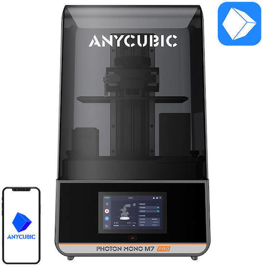 Anycubic Photon Mono M7 Pro Αυτόνομος 3D Printer Ρητίνης με Σύνδεση USB / Wi-Fi