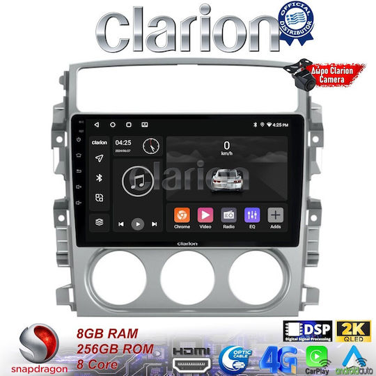 Clarion Car Audio System for Suzuki Liana 2001>2008 (Bluetooth/USB/WiFi/GPS/Apple-Carplay/Android-Auto) with Touch Screen 9"