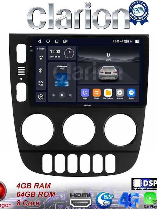 Clarion Car Audio System for Mercedes-Benz ML 1998 > 2005 (Bluetooth/USB/WiFi/GPS)