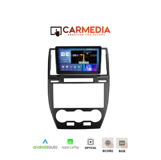 Carmedia Ηχοσύστημα Αυτοκινήτου για Land Rover Freelander 2006-2014 (Bluetooth/USB/AUX/WiFi/GPS/Apple-Carplay/Android-Auto) με Οθόνη Αφής 9.5"