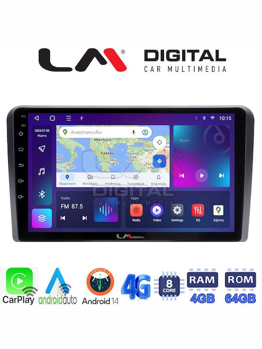 LM Digital Car Audio System for Ford Transit / Tourneo / Transit Custom / Tourneo Custom / Tourneo Courier / Courier / Transit Courier 2018 (Bluetooth/USB/WiFi/GPS/Apple-Carplay/Android-Auto) with Touch Screen 9"