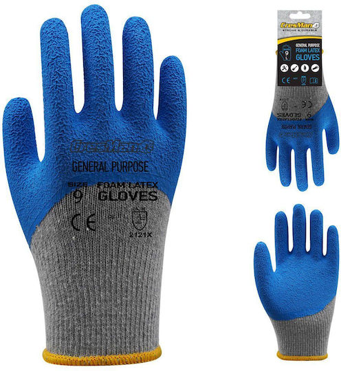 Cresman Gloves for Work Blue Nitrile