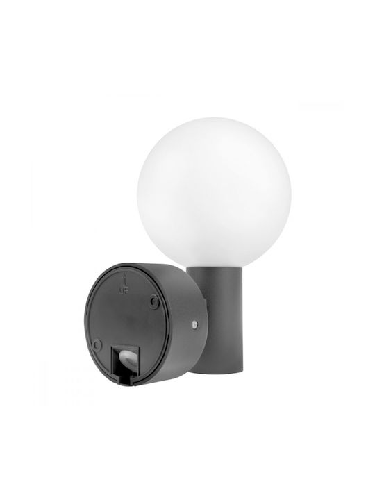 Maclean Energy Wasserdicht Deckenleuchte für den Außenbereich mit integriertem LED in Gray Farbe MCE515