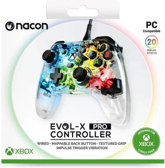 Nacon EVOL-X Pro Ενσύρματο Gamepad για PC / Xbox One / Xbox Series Light