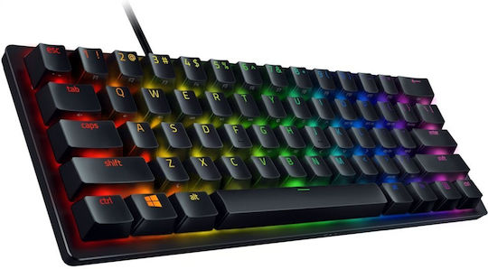 Razer Huntsman Mini Gaming Mechanical Keyboard 60% with Razer Clicky switches and RGB lighting (Scandinavian)