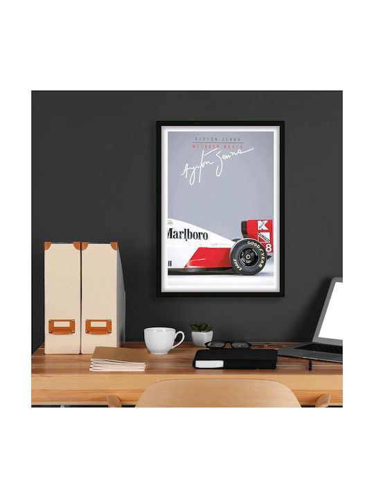 Poster Formula1 Ayrton Senna F003 40cm X 50cm