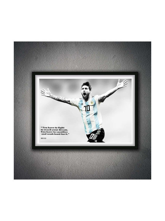 Poster Messi Sc033 30cm X 40cm
