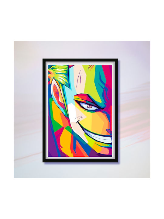 Poster One Piece Zoro An040a 40cm x 50cm