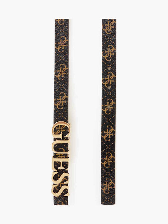 Guess Дамски Колан Кафяв Guess Дамски Колан Кафяв