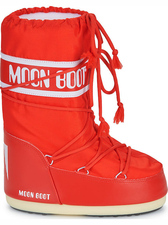 Kids Boots Red Icon