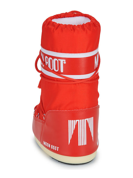 Kids Boots Red Icon