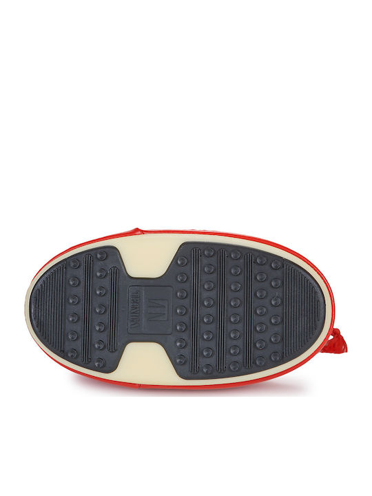Kids Boots Red Icon