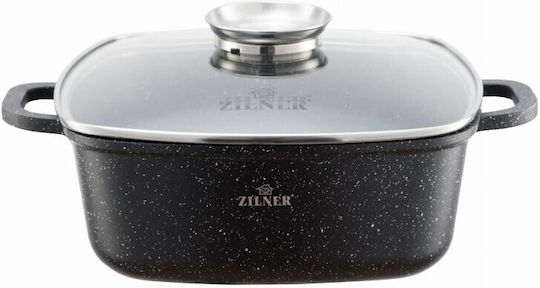 Zilner Γάστρα Τετράγωνη από Αλουμίνιο 11x28cm 5lt