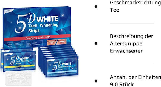 Knoaia Teeth Whitening Strips 14pcs