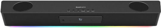 Creative Sound Blaster Katana SE Soundbar 2.1 Bluetooth και HDMI 90W με Τηλεχειριστήριο Μαύρο