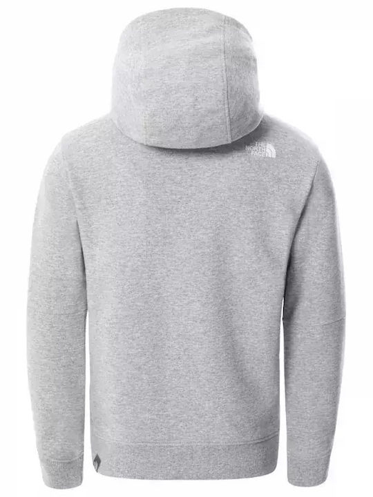 The North Face Grey Heather with Hood