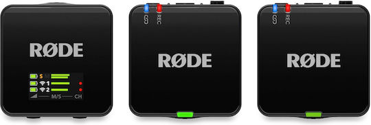 Rode Wireless GO Gen3 Wireless Condenser (Small Diaphragm) Microphone Πέτου, Clip On Journalistic