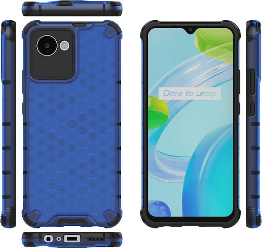 Back Cover Σιλικόνης Μπλε (Realme C30)