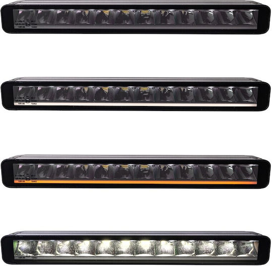Προβολεας Driving Light Black Series 12x5w Led 12-48v 60w 5.700k 5.040lm 2 Χρησεων 367x54x58mm 1 Τεμ Wlbc174