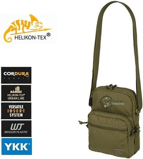 Helikon Tex EDC Compact Shoulder Bag Military Pouch Shoulderbags made of Cordura Olive Green 2lt