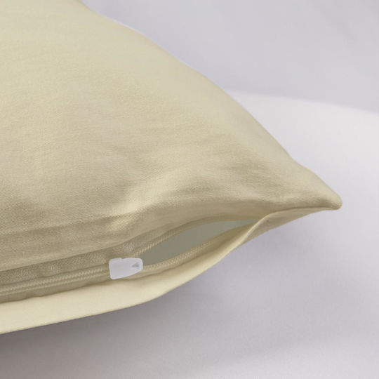 Darymex Μαξιλαροθήκη Cream 50x70εκ.