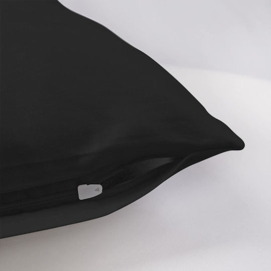 Darymex Pillowcase Black 50x80cm.