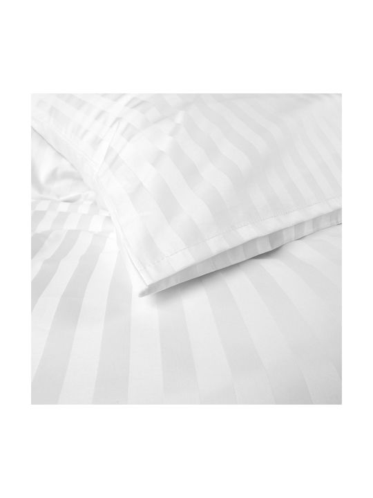 Darymex Μαξιλαροθήκη White 50x70εκ.