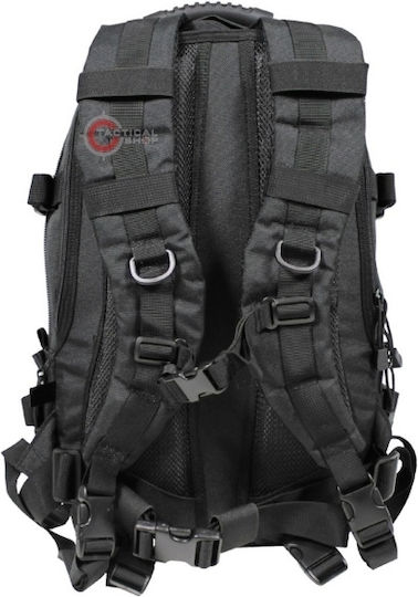 MFH Aktion Military Backpack Backpack made of Polyester Black 40lt