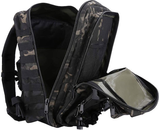 AGVpro Mcan Tactical Backpack Militärischer Rucksack Rucksack aus Polyester Multicam Camo Green 45Es