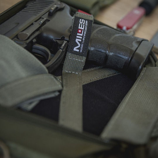 Pentagon Runner Military Pouch Belt made of Polyester Khaki 3lt
