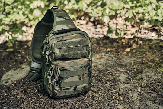 Brandit Us Cooper EDC Sling Military Pouch Chest made of Polyester Woodland Green 8lt