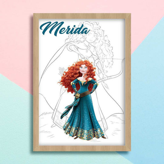 Детска Рамка Princess Merida 21x30см