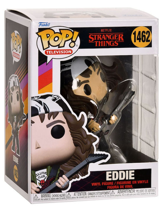 Funko Pop! Fernsehen: Fremde Dinge - Eddie Munson (Jäger) (mit
