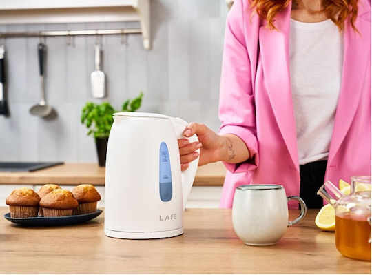 Lafe Essential Βραστήρας 1.7lt 2200W Λευκός