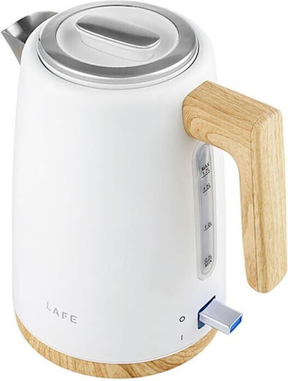 Lafe Scandi Pro Βραστήρας 1.7lt 2200W Λευκός
