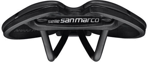 Selle San Marco Aspide Short Open-fit Dynamic Narrow Schwarz Fahrradsattel Straße