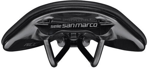 Selle San Marco SHORTFIT 2.0 OPEN-FIT SPORT WIDE Σέλα Ποδηλάτου Carbon Μαύρη