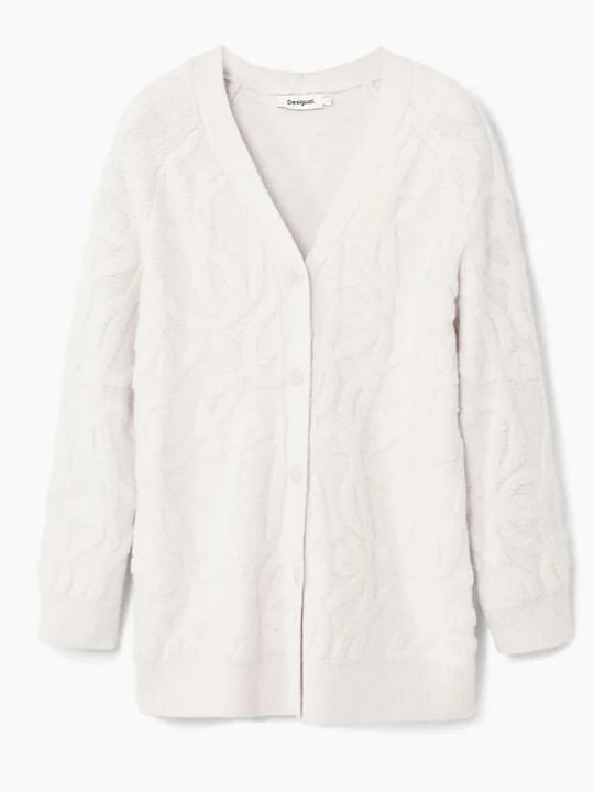 Montreal Women's Knitted Cardigan Ecru