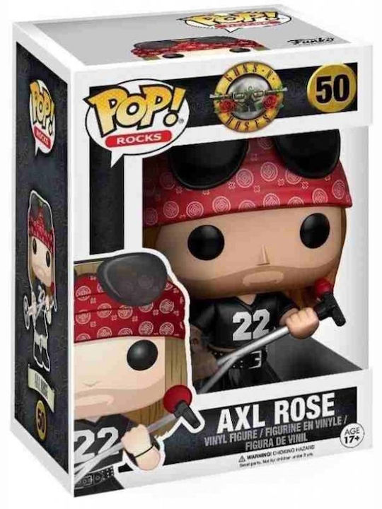 Funko Pop! Rocks: Guns n Roses - Rocks: Guns N' Roses Axl Rose 50 50