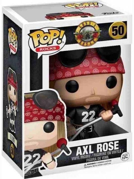Funko Pop! Rocks: Rocks: Guns N' Roses Axl Rose 50 Funko Pop! Rocks: Rocks: Guns N' Roses Axl Rose 50