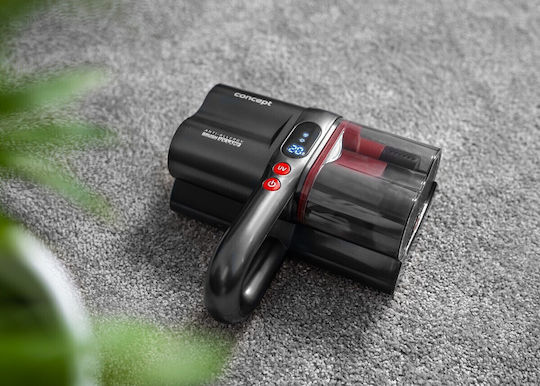 Concept Lumistar Επαναφορτιζόμενο Σκουπάκι Χειρός 11.1V Μαύρο