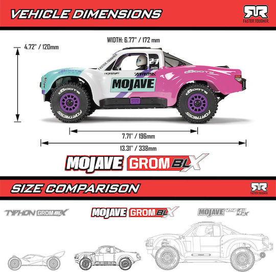 Arrma 4x4 Rtr Teleghidat Mașină