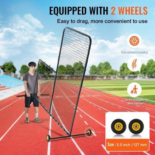 Vevor 7x7 Ft Baseball Safety Screen Batting Cage Tsbhwlxzx77ydo26zv0