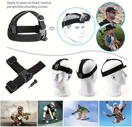 6 Pcs Body & Head Strap Phone Mount Arm Vertical Photography
