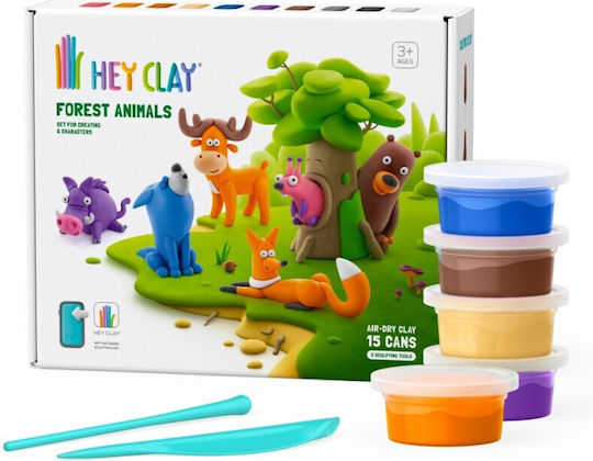 Animals of the Forest Children's Clay Set Multicolourς